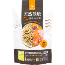 汪喵星球 貓用脫水生肉糧 [羊肉鯖魚] 500g (FR075)