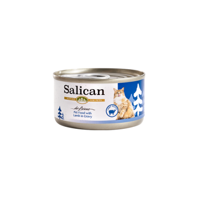 Salican 挪威森林罐 貓罐頭 (肉汁) 羊肉 85g