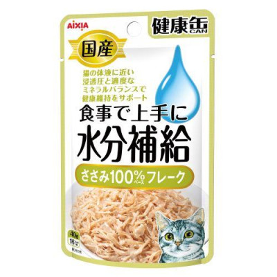 AIXIA 貓濕糧 健康罐 (水份補給健康缶) 雞肉肉碎 40g (KZJ-18)