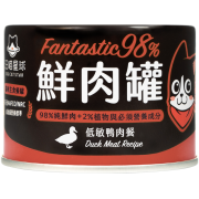 汪喵星球  鮮肉罐 貓罐頭 [經典主食罐] 低敏鴨肉 165g [98% 鮮肉無膠] (FM126)