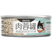 汪喵星球 貓罐頭 [98% 咬咬肉蓉主食罐] 鮭魚肉蓉罐 80g (FM179)