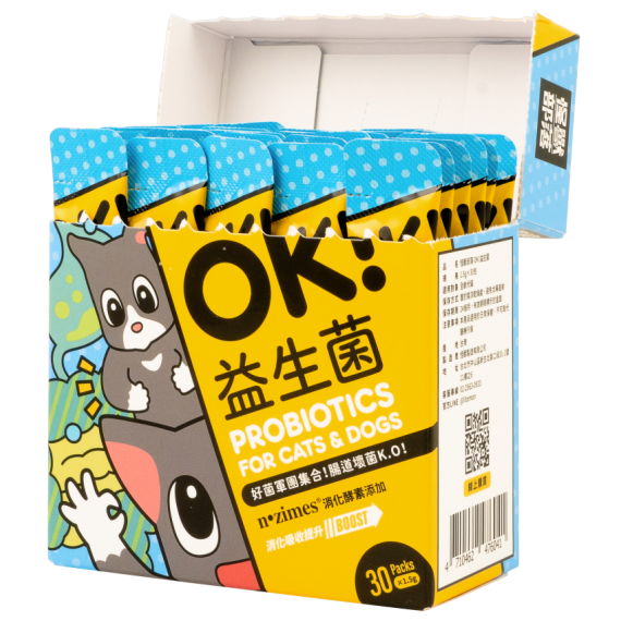 怪獸部落 OK！益生菌 1.5G×30包 (E604)