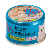 CIAO 貓罐頭 鰹魚+鰹魚湯底 85g (A-89)